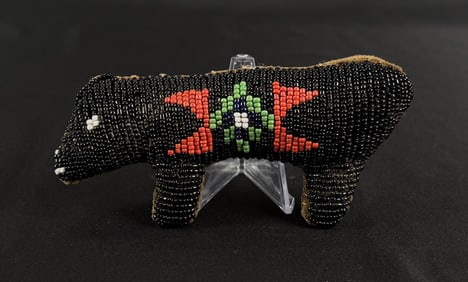 Native American Indian Beaded Fetish