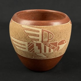 Gregorita Trujillo San Juan Pueblo Pottery Jar
