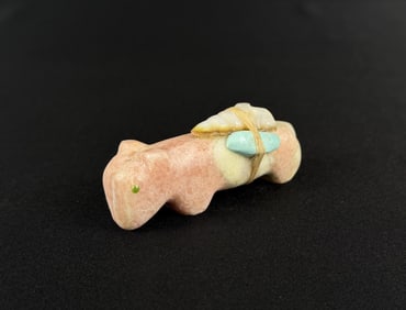 Zuni Carved Dolomite Horse Fetish