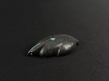 Abby Panteah Zuni Carved Heartline Mole Fetish