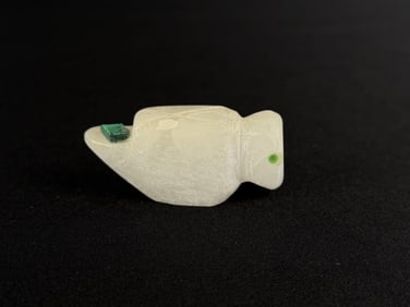 Signed Zuni Carved Bird Fetish