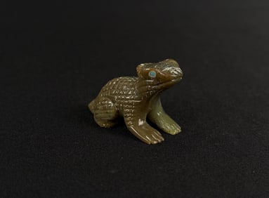 Lance Cheama Zuni Carved Horned Lizard Fetish