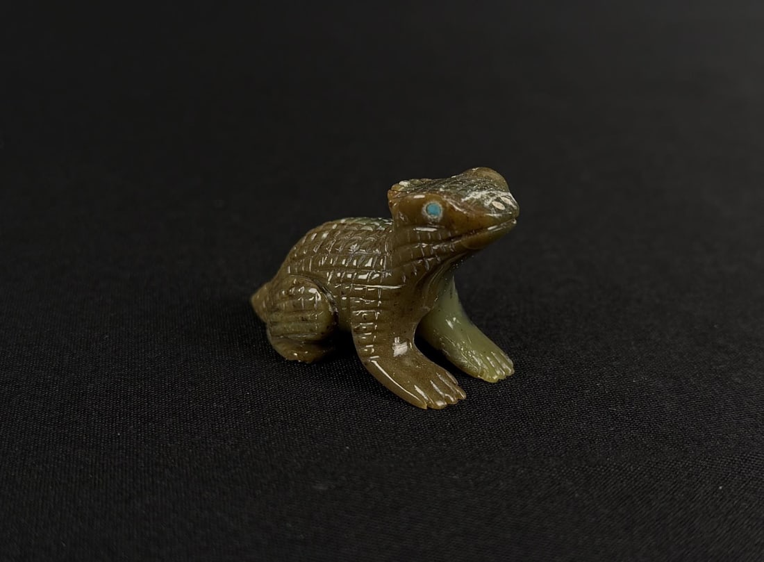 Lance Cheama Zuni Carved Horned Lizard Fetish (1 of 4)