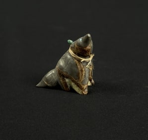 Zuni Carved Septarian Nodule Fox