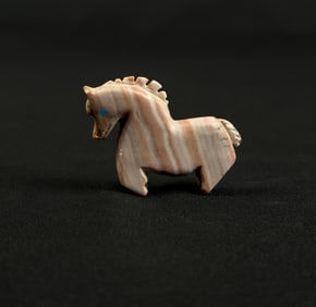 Zuni Carved Rearing Horse Fetish