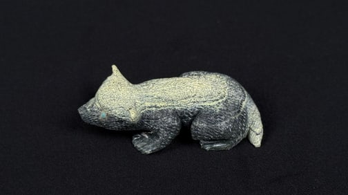 Zuni Carved Wolverine Fetish