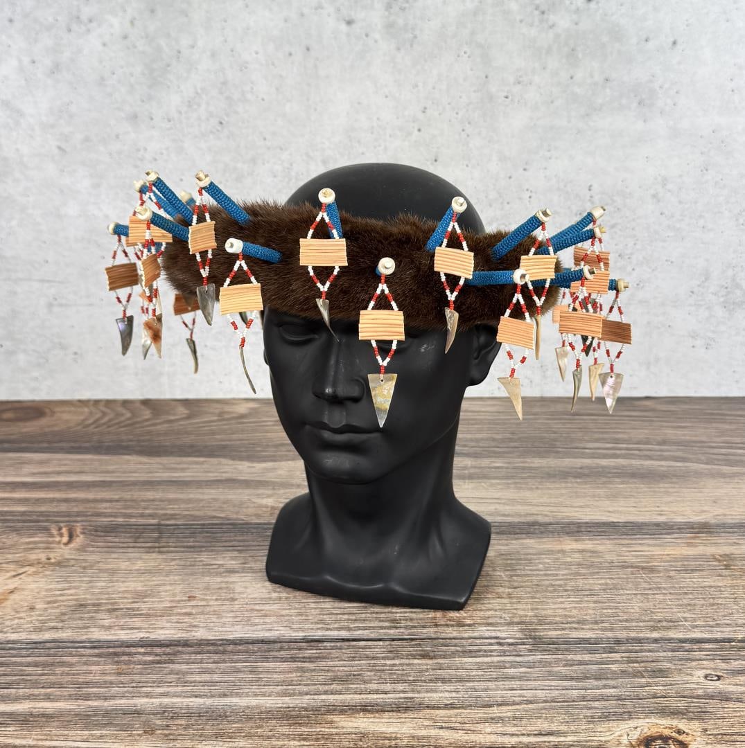 Chico Maidu Patsuni Native American Headdress (1 of 8)