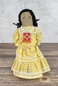 Apache Native American Indian Doll