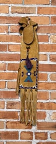 Nez Perce Native American Indian Beaded Pipe Bag