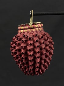 Clara Keezer Passamaquoddy Strawberry Basket