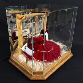 Navajo Indian Weaver Doll