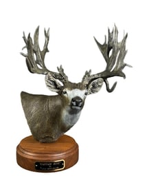 Lyle Schwabauer Captain Hook Mule Deer Bronze