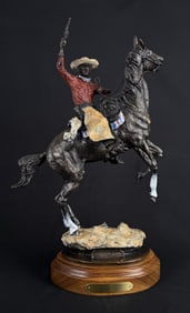 Earl Erik Heikka Shootin High Bronze