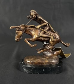Frederic Remington Cheyenne Bronze