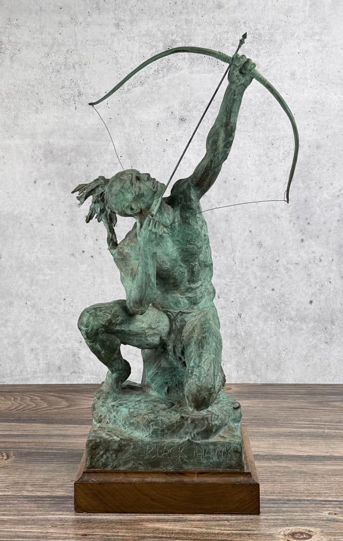 Lorenzo Ghiglieri Warning Arrow to the West Bronze (1 of 10)