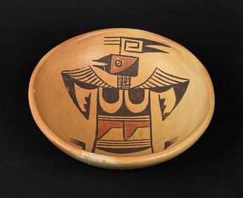 Anita Polacca Hopi Indian Pottery Bowl