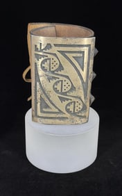 Hopi Sterling Silver Ketoh Bow Guard