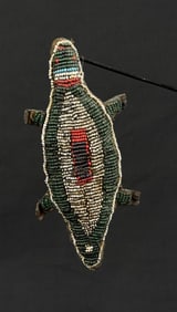 Plains Native American Indian Beaded Fetish