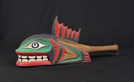 Ivan Otterlifter Northwest Coast Tlingit Rattle