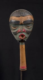 Haida Gwaii Northwest Coast Wood Rattle