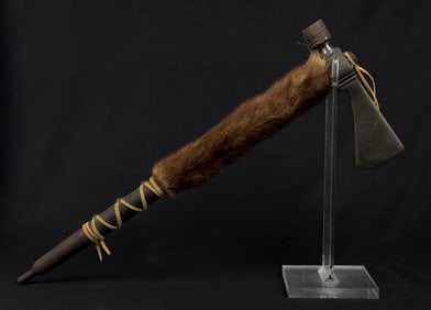 Native American Indian Peace Pipe Tomahawk