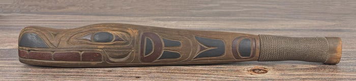 1913 Dated Haida Northwest Coast Fish Club