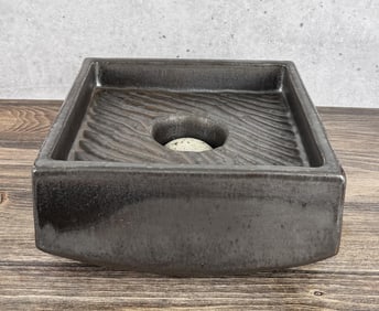 David Shaner Montana Studio Pottery Slab Bowl