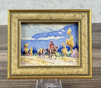 Henry Taylor Montana Miniature Painting