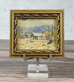 Henry Taylor Montana Miniature Painting