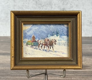 Henry Taylor Montana Miniature Painting