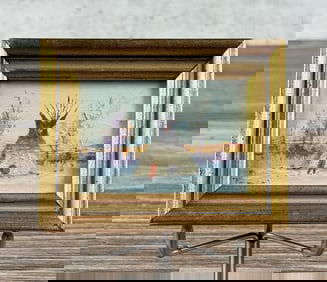 Ace Powell Indian Village Miniature Painting