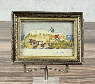 Henry Taylor Montana Miniature Painting