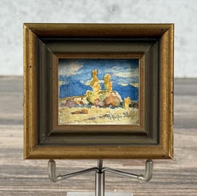 Henry Taylor Montana Miniature Painting