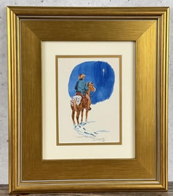 Ron Stewart Christmas Star Painting