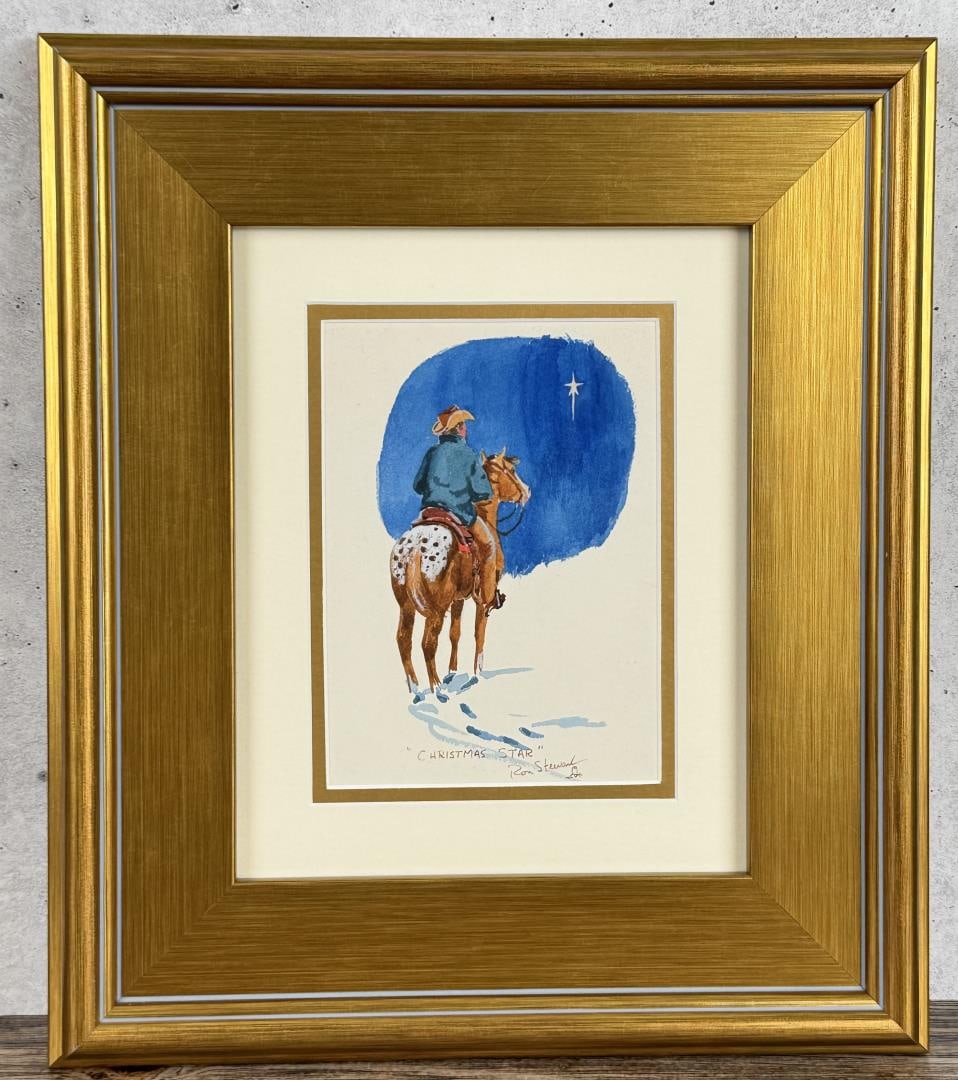 Ron Stewart Christmas Star Painting (1 of 5)