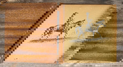 Olaf Wieghorst Drawing and Photo Album