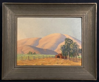 John William Hilton Capistrano Gold Painting