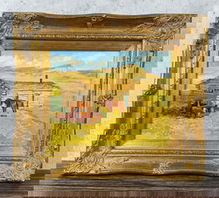 Dave Powell Montana Home on the Range Painting