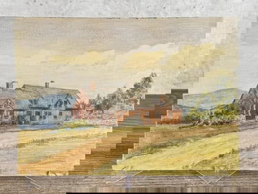 Henry Talbot Watercolor Painting