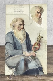 Henry Talbot Watercolor Painting