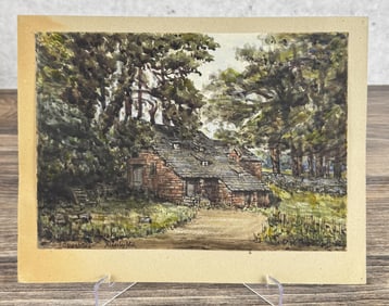 Henry Talbot Watercolor Painting