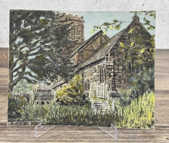 Henry Talbot Cheshire Watercolor Painting