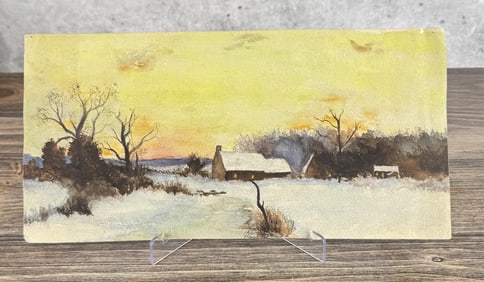 Henry Talbot Watercolor Painting