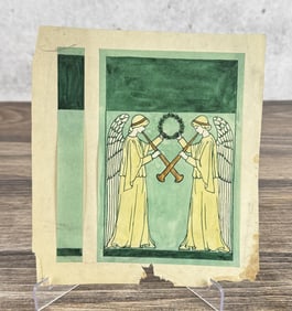 Folk Art Book Illustration Painting