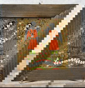 Romanian Archangels Michael and Gabriel Icon