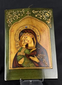 Russian Mother of God of Vladimir Eleousa Icon