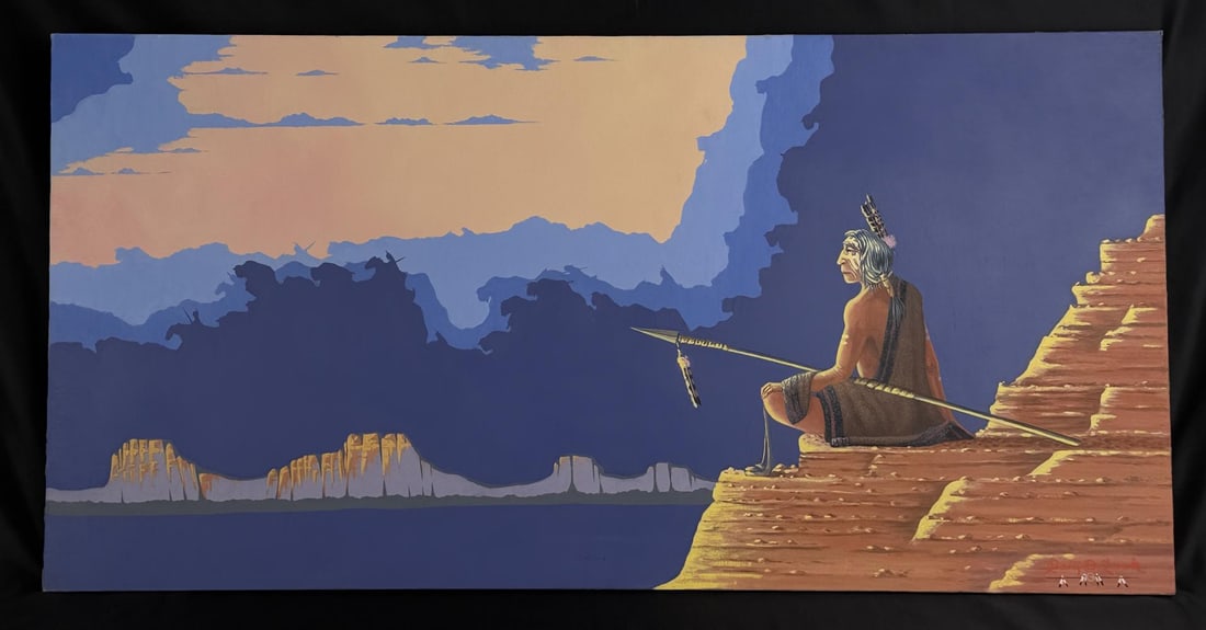 Gary Cook Buffalo Dream Sedona Painting (1 of 6)