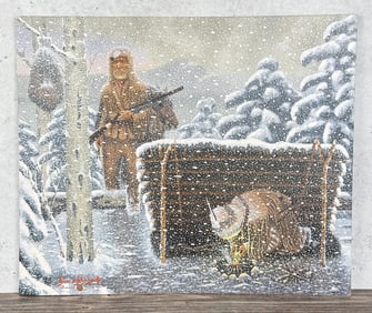 Gary Cook Sudden Storm Painting