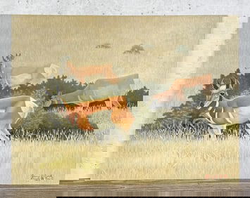 Gary Cook Alert Painting