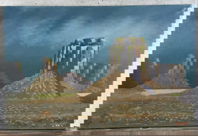 Gary Cook A Quiet Night Painting